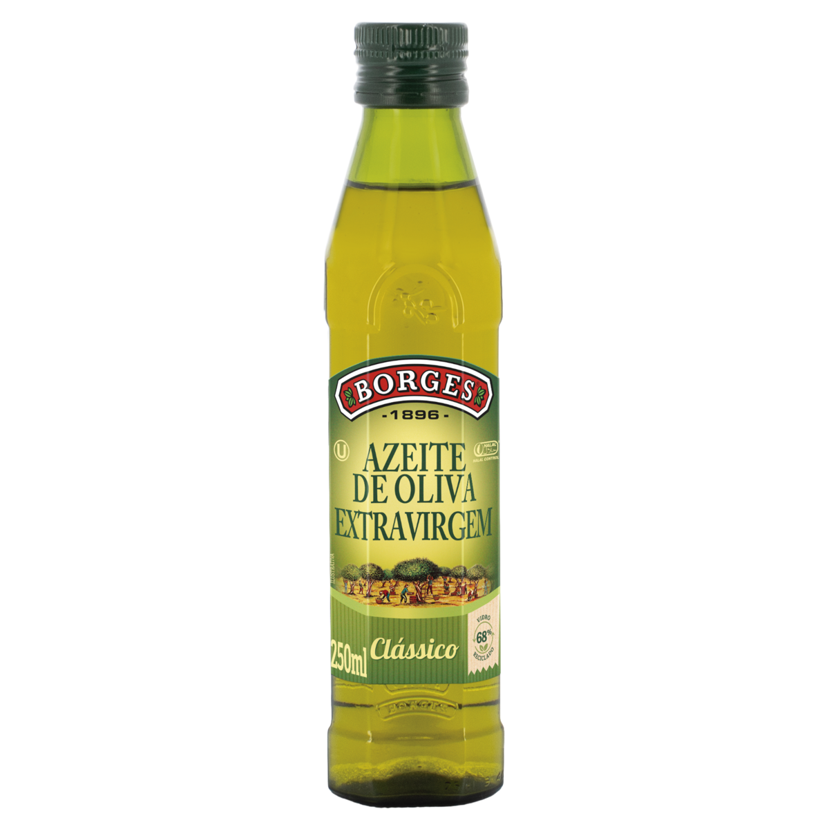 Azeite de Oliva Extra Virgem Cl&aacute;ssico Borges Vidro 250ml