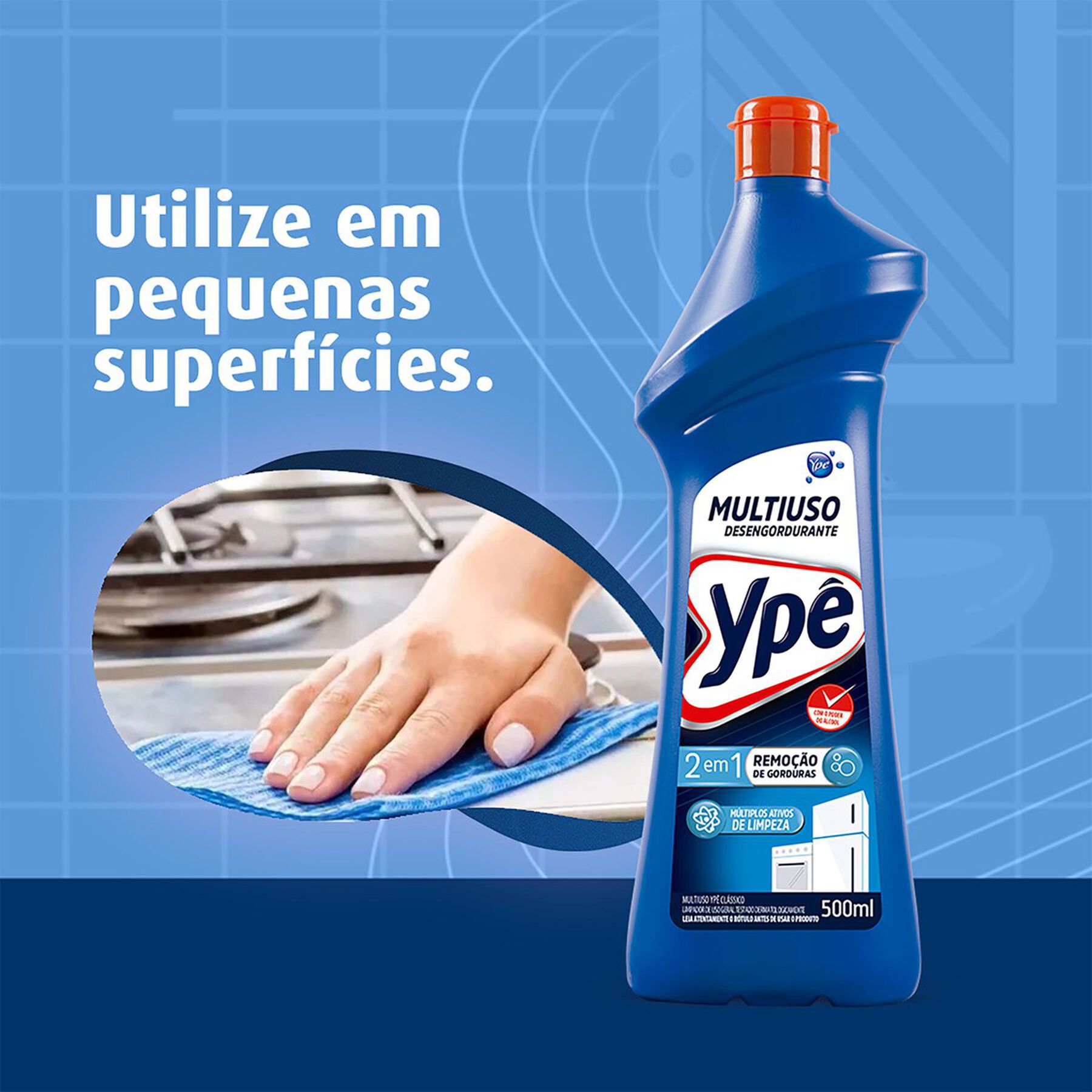 Limpador Desengordurante Ypê Squeeze 500ml