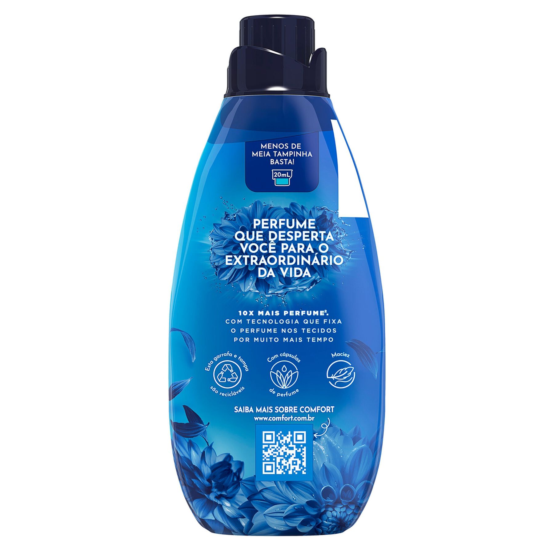 Amaciante Concentrado Comfort Frescor Intenso 1 L