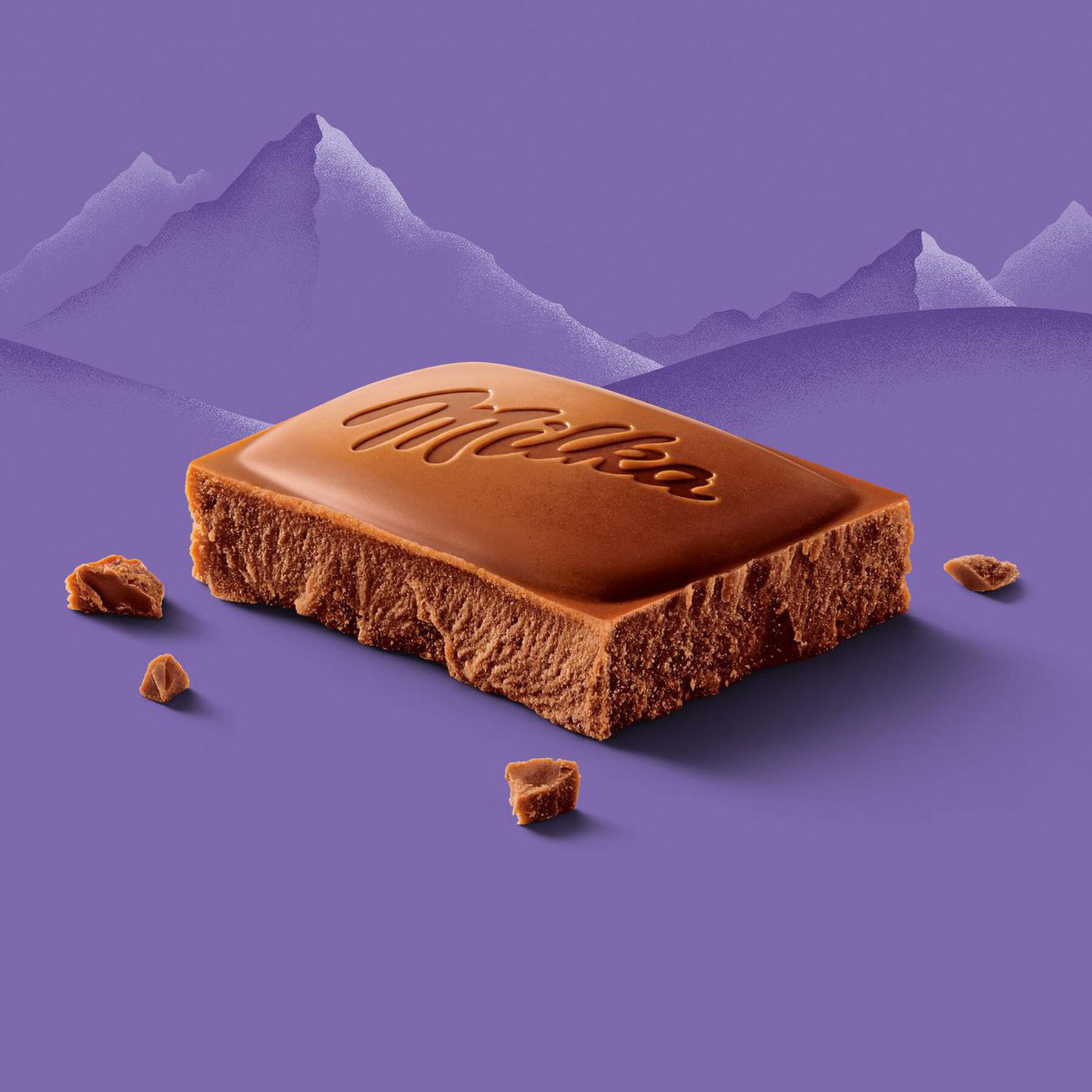 Barra de Chocolate ao Leite Milka 100g