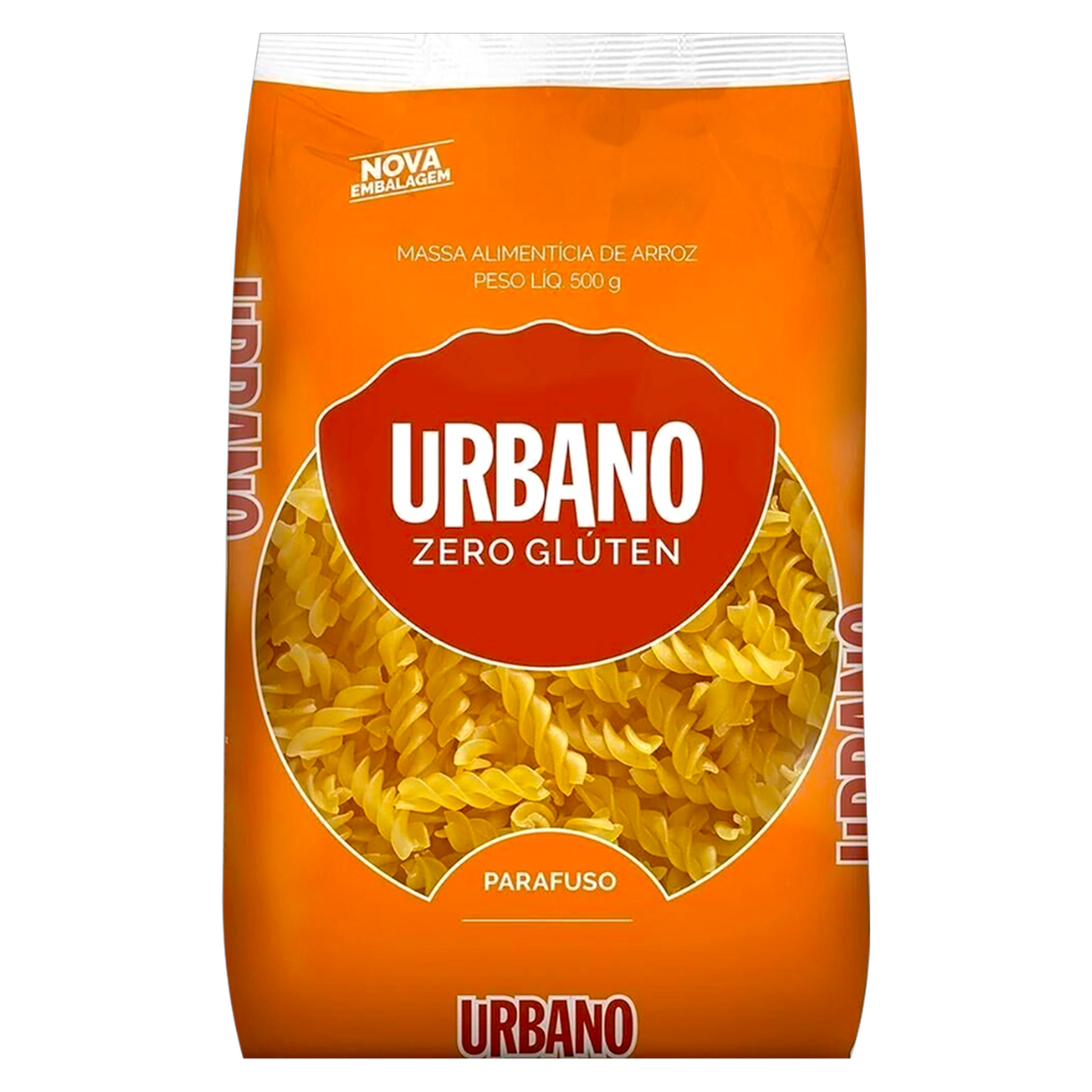 Macarrão  Urbano Sem Glúten 500g, Parafuso