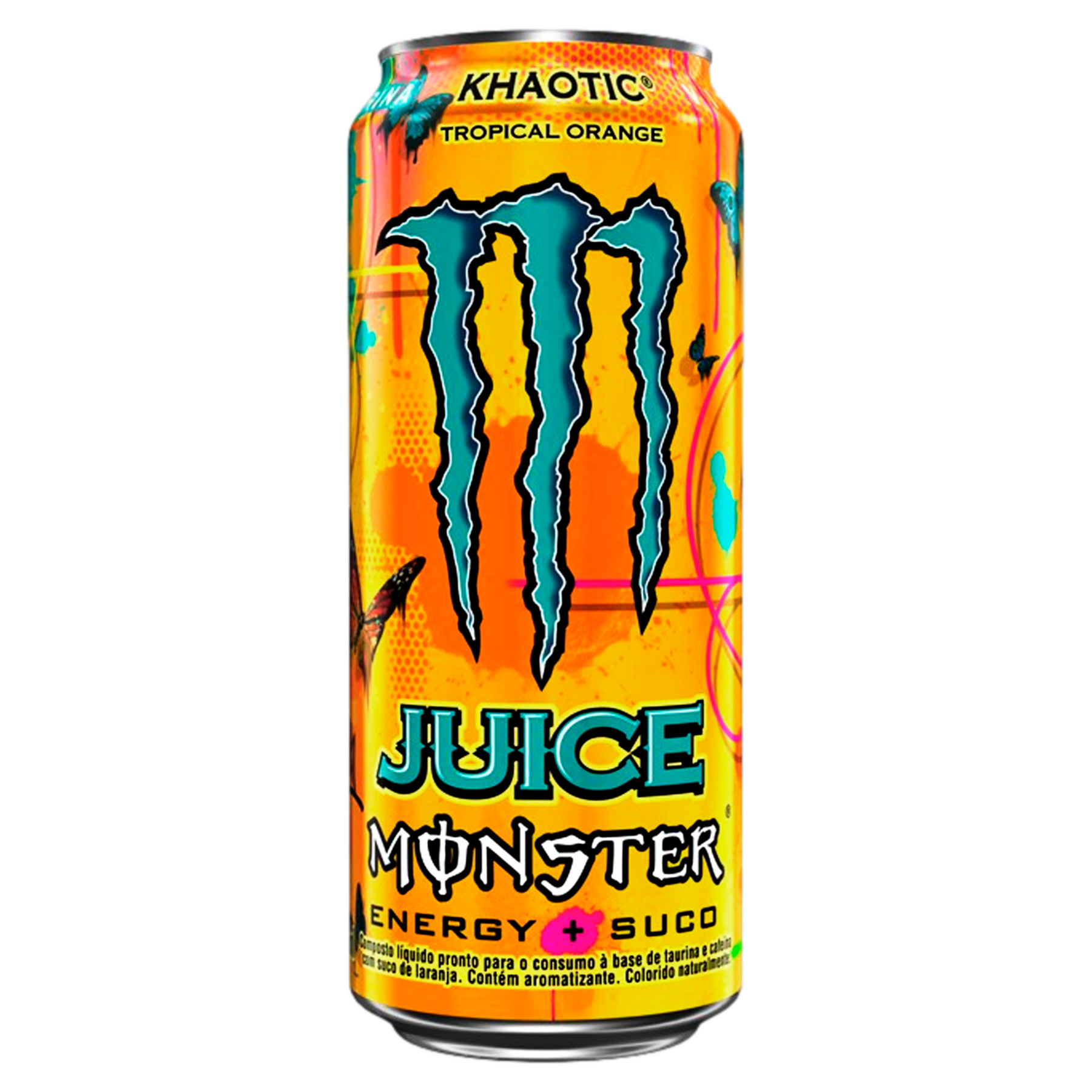 Energético Tropical Orange Juice Monster Khaotic Lata 473ml