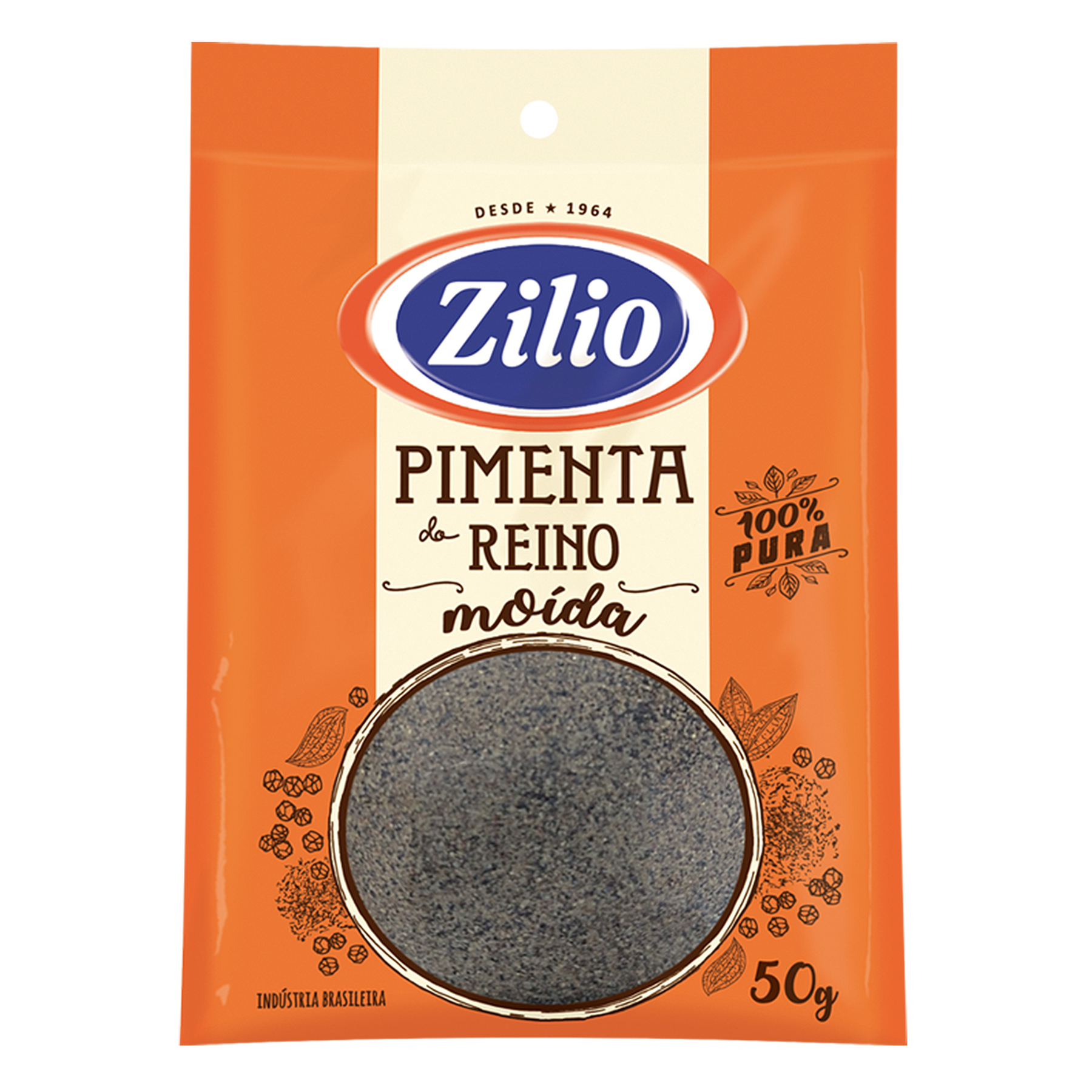 Pimenta Mo&iacute;da Zilio 50g