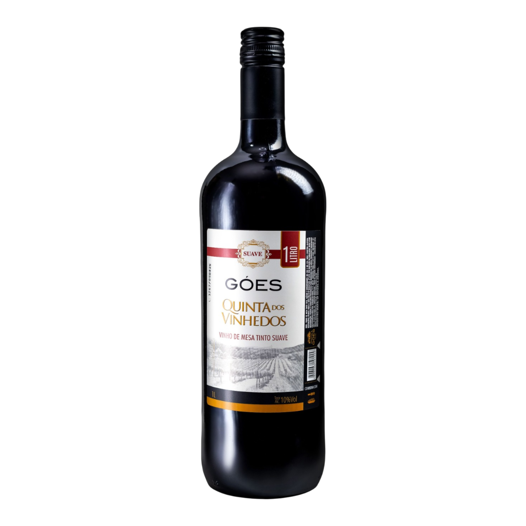 Vinho Tinto Suave Quinta dos Vinhedos Garrafa 1l