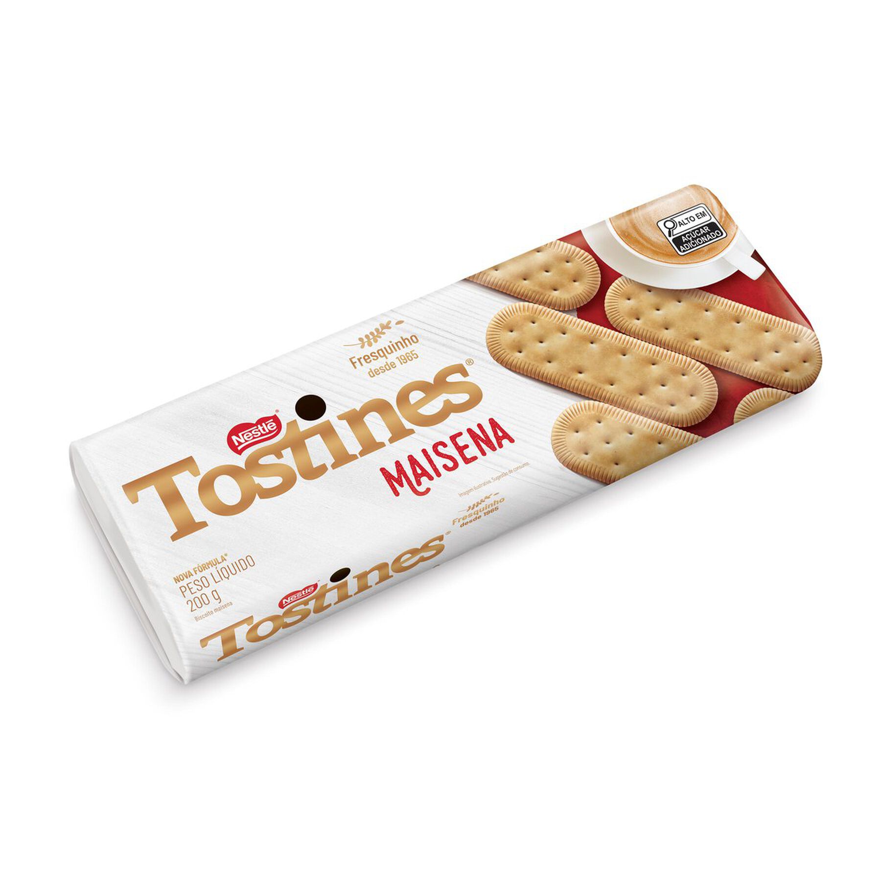 Biscoito Maizena Nestlé Tostines Pacote 200g