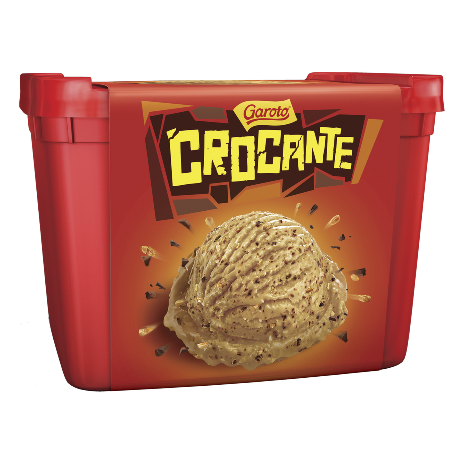 Sorvete Garoto Crocante Pote 1.5l