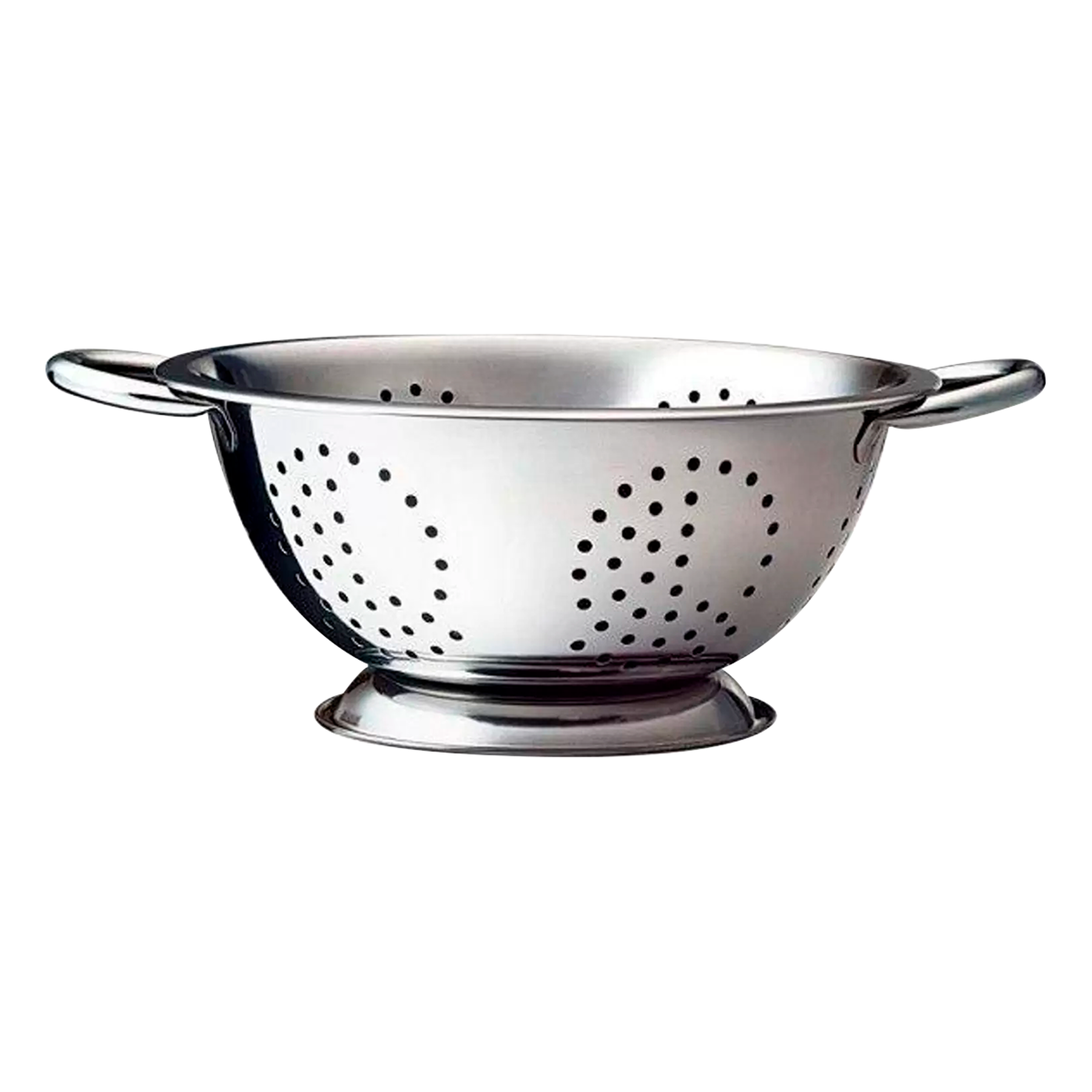 Escorredor de Massa de Aço Inox Uni Lar 28cm