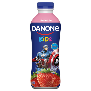 Iogurte Morango Danone Kids Garrafa 800g