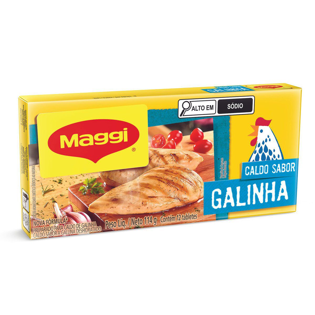 Caldo Maggi Galinha Tablete 114g