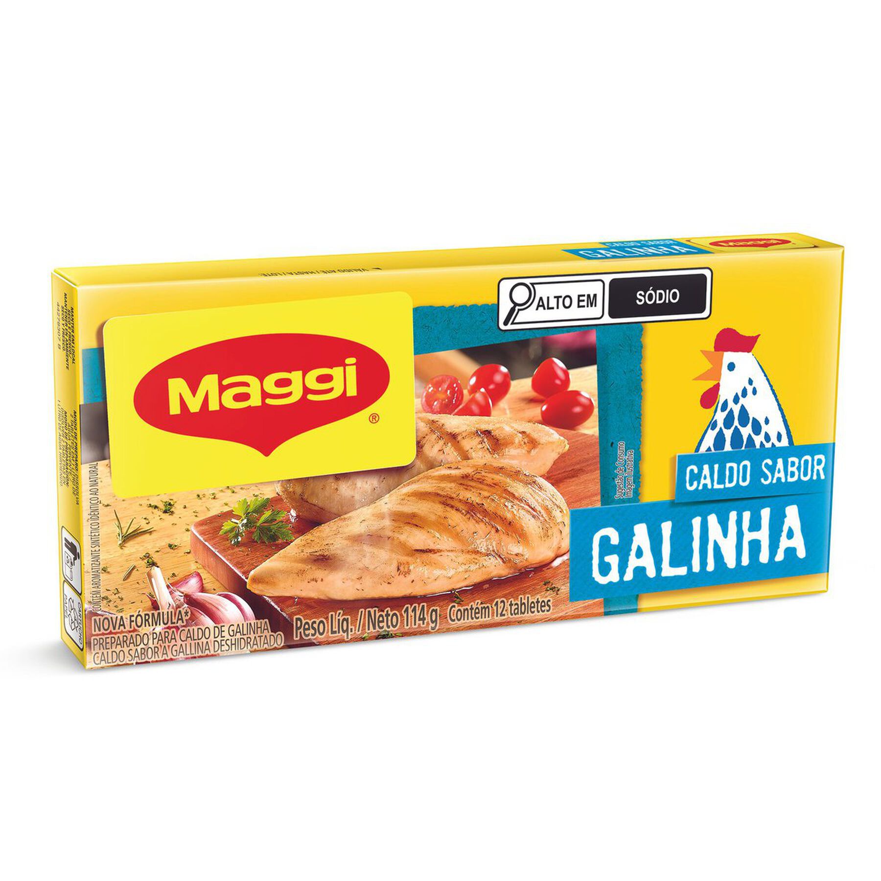 Caldo Maggi Galinha Tablete 114g