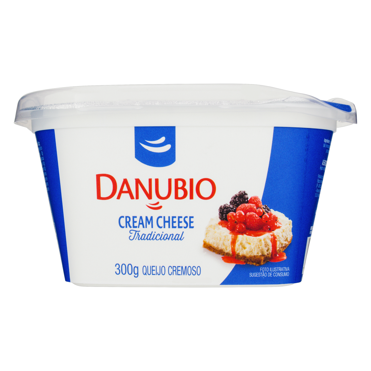 Queijo Cream Cheese Tradicional Danubio Pote 300g