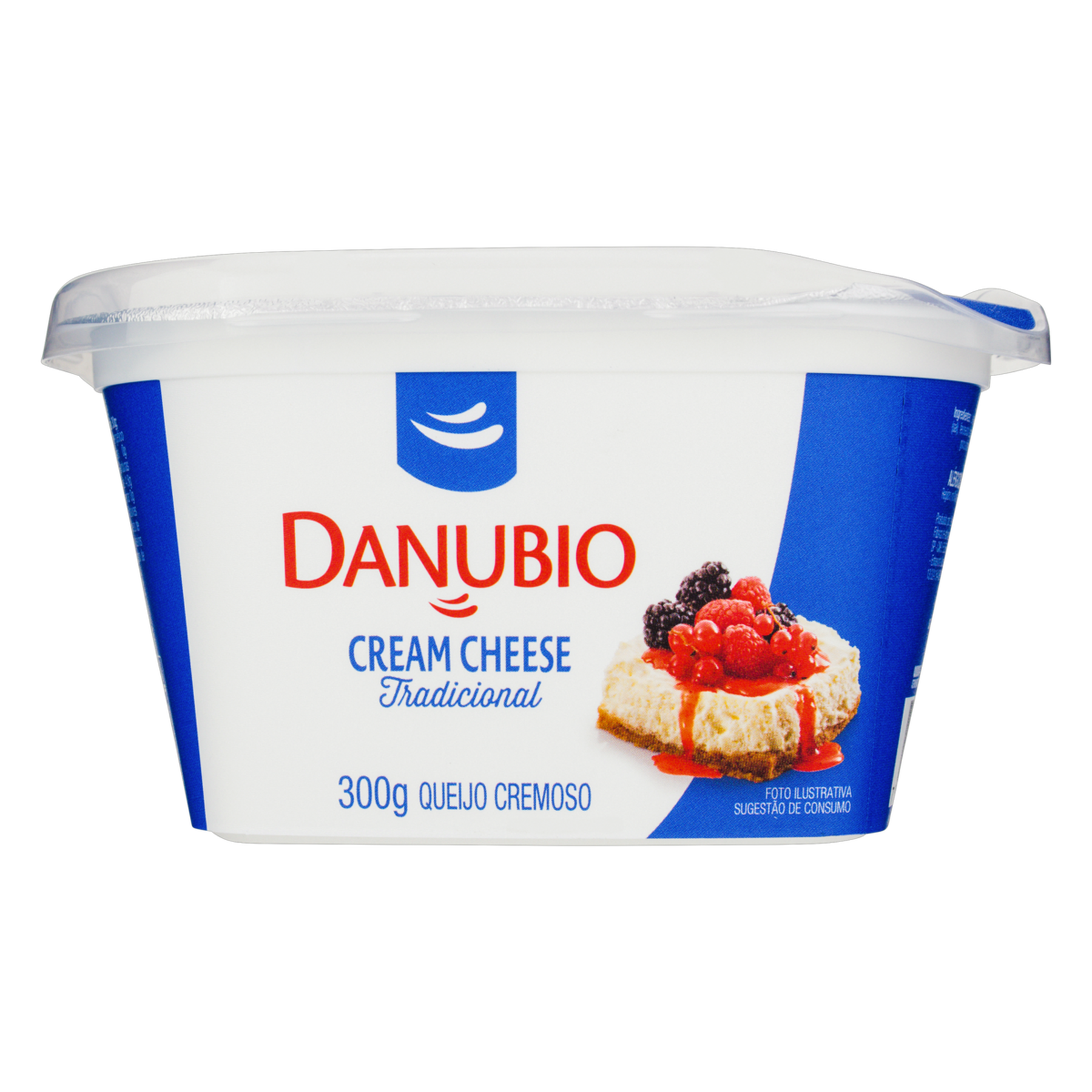 Queijo Cream Cheese Tradicional Danubio Pote 300g