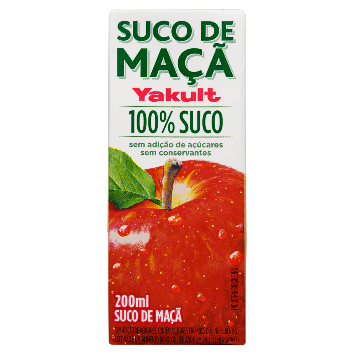 Suco Ma&ccedil;&atilde; Yakult Caixa 200ml