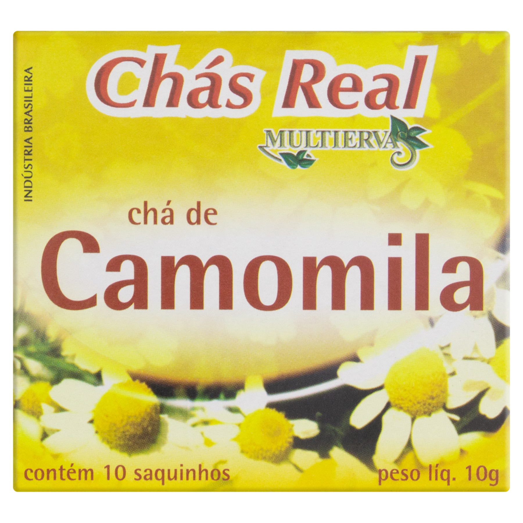 Ch&aacute; Camomila Real Multiervas Caixa 10g 10 Unidades&nbsp;
