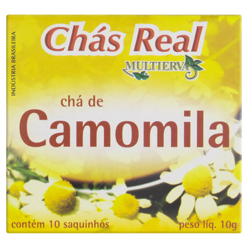 Chá Camomila Real Multiervas Caixa 10g 10 Unidades