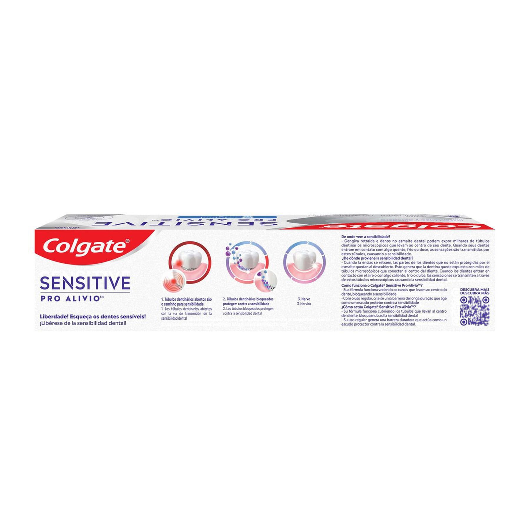 Creme Dental para Sensibilidade Colgate Sensitive Pro Alívio Original 110g