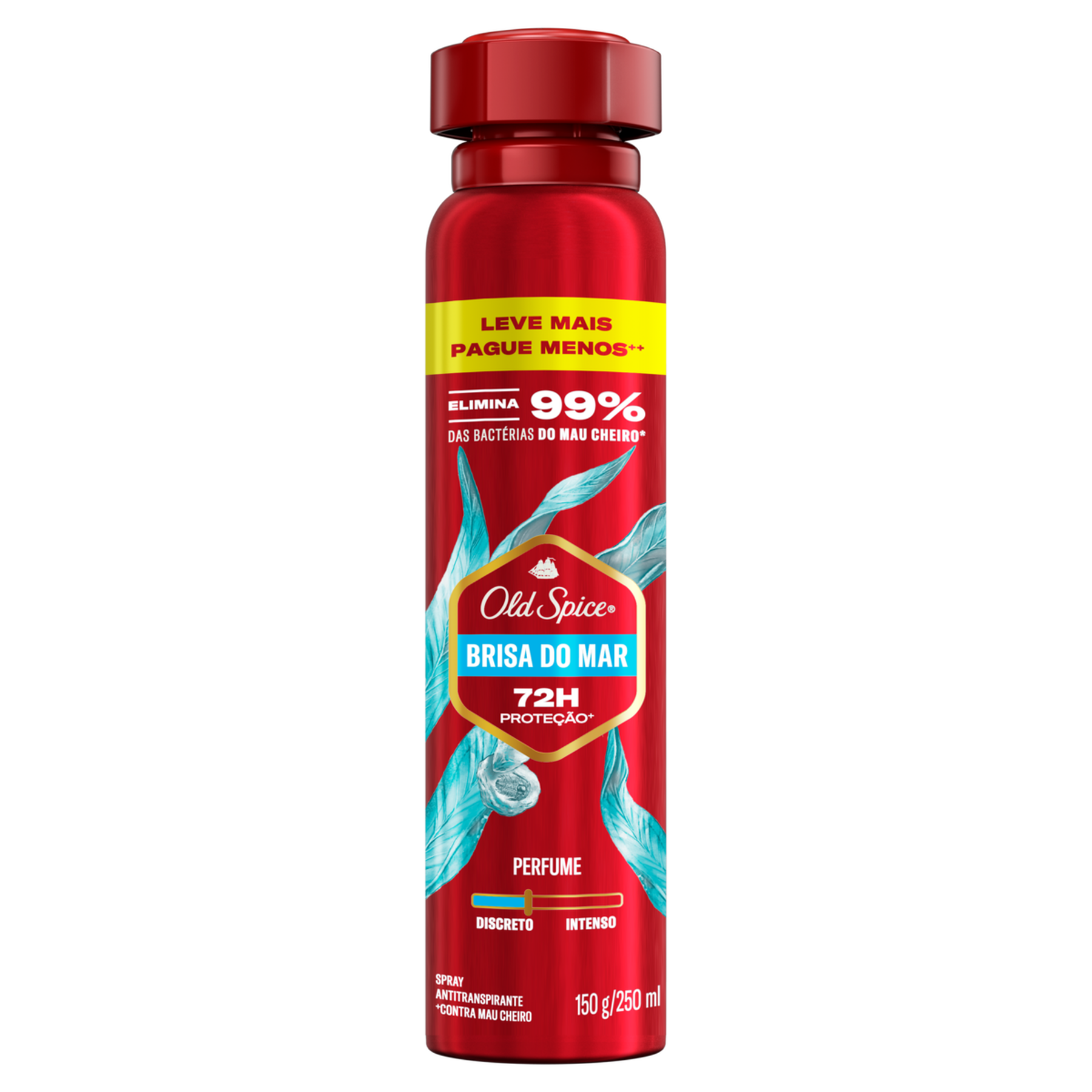 Desodorante Antitranspirante Aerossol Old Spice Brisa do Mar 250ml