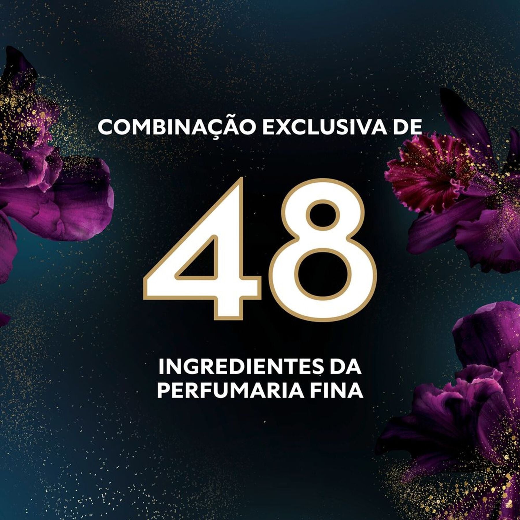 Amaciante de Roupa Concentrado 48 Segredos Comfort Frasco 1l&nbsp;
