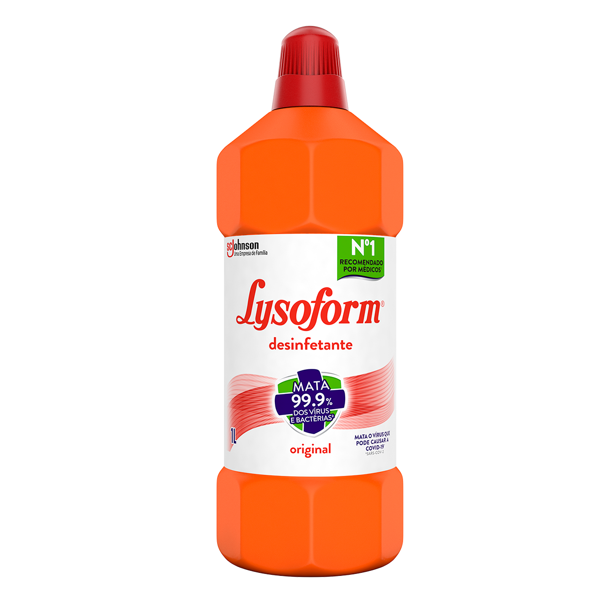 Desinfetante Uso Geral Original Lysoform Frasco 1l