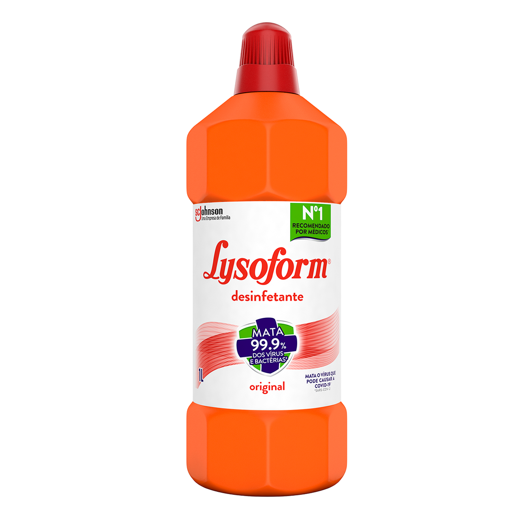 Desinfetante Uso Geral Original Lysoform Frasco 1l