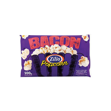 Popcorn Micro Bacon Zilio 100g