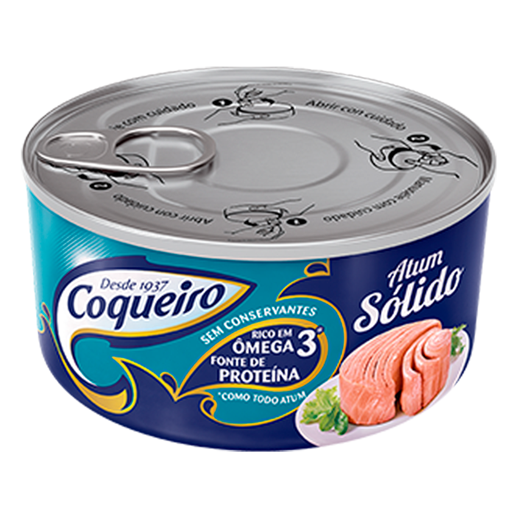 Atum Sólido em Óleo Coqueiro 170g