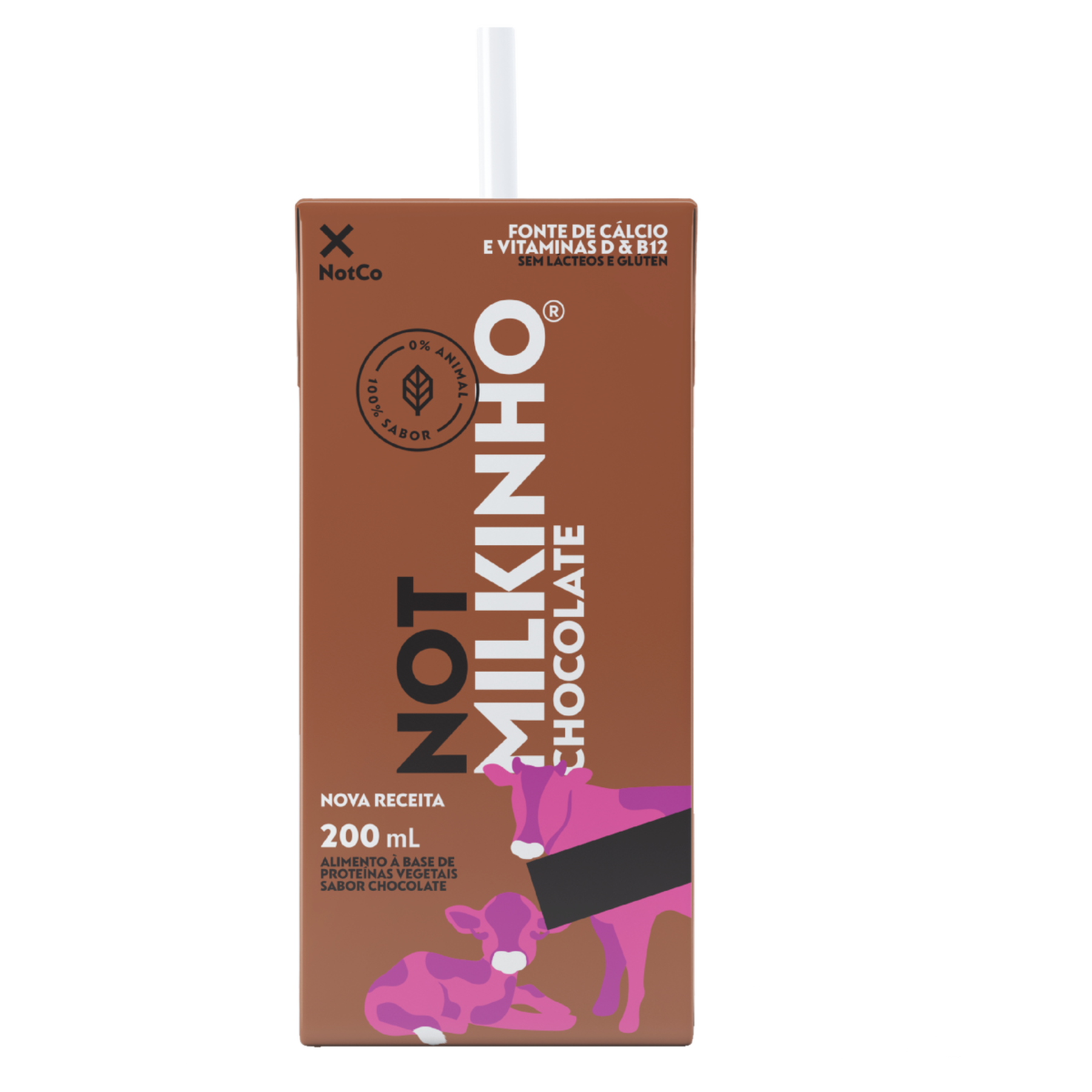 Bebida Vegetal Chocolate Not Milkinho Caixa 200ml