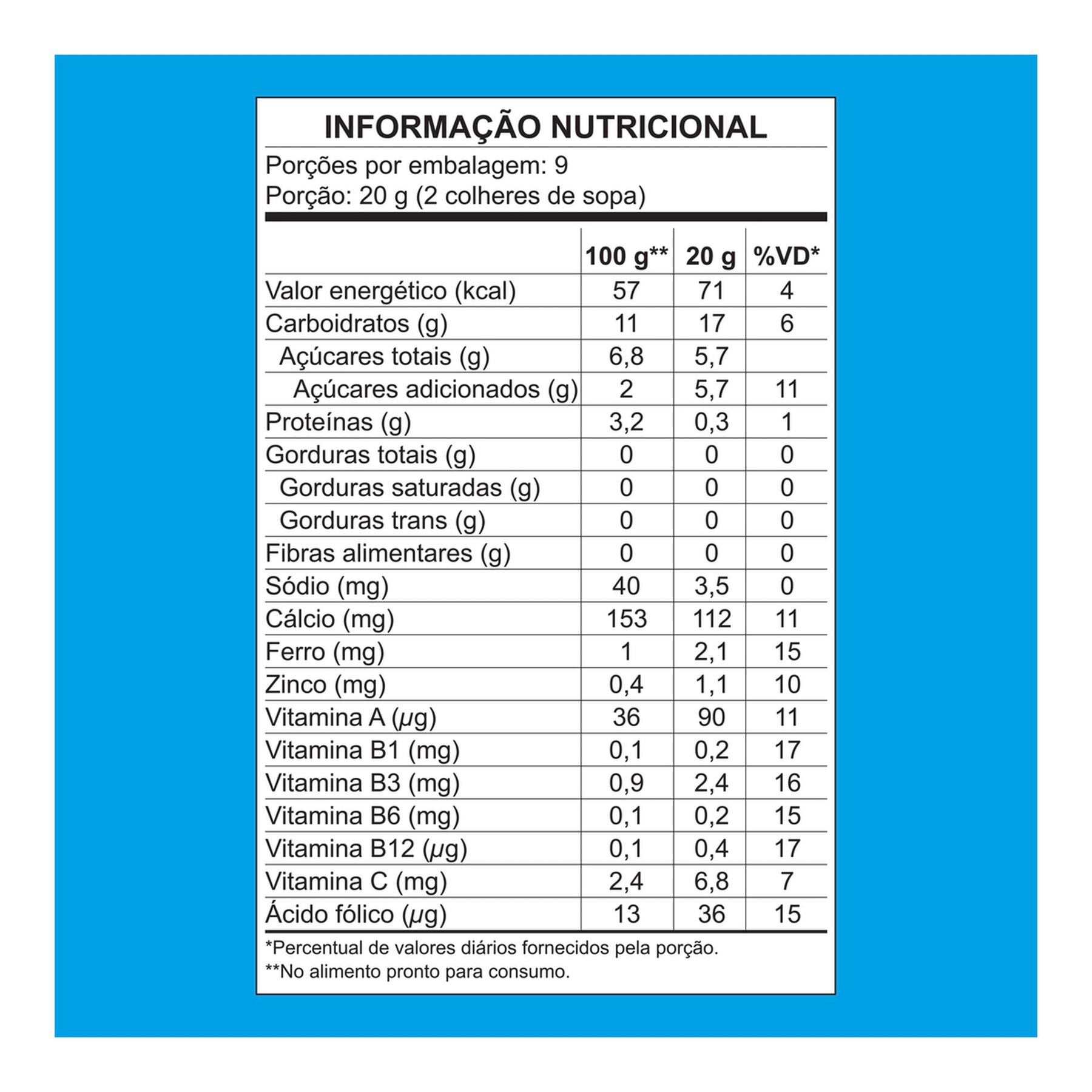 Mingau Chocolate Cremogema Maizena Caixa 180g