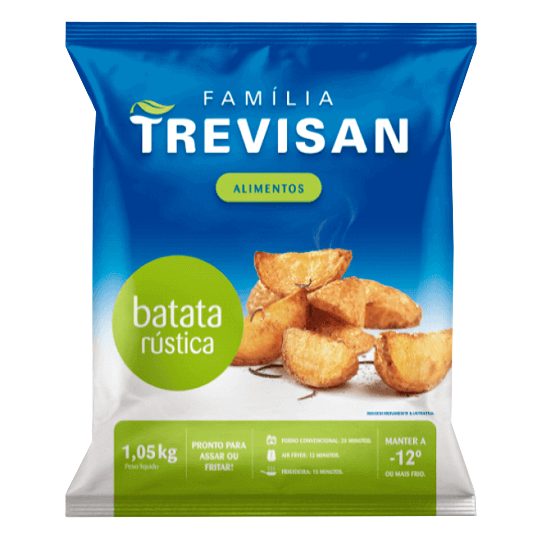 Batata Rústica Trevisan Pacote 1,05kg