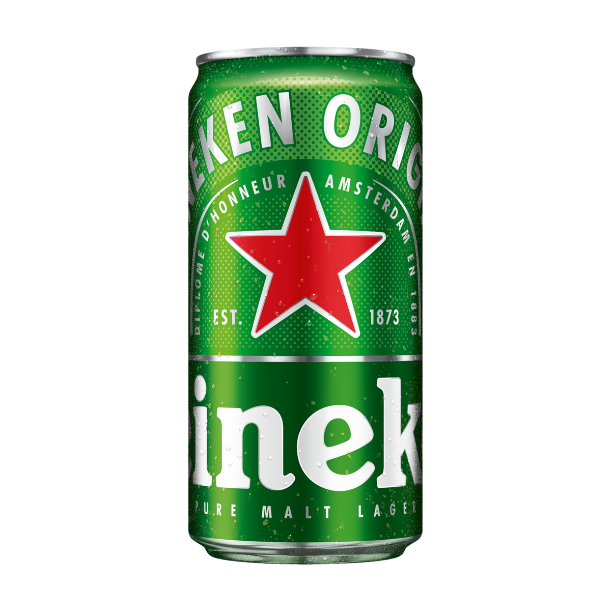 Cerveja Lager Puro Malte Heineken Lata 269ml