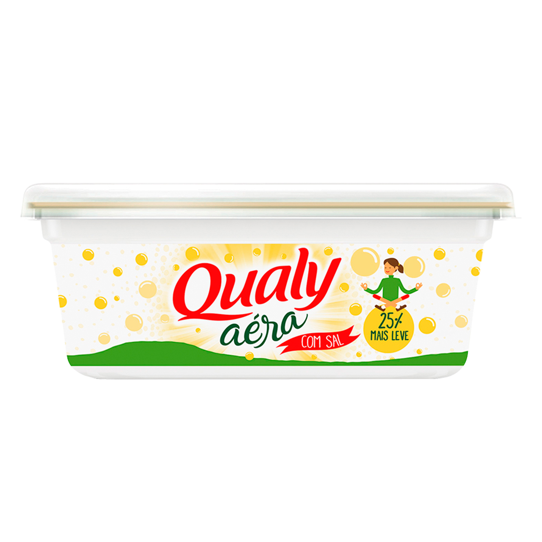 Margarina Aerada com Sal Aéra Qualy Pote 250g 