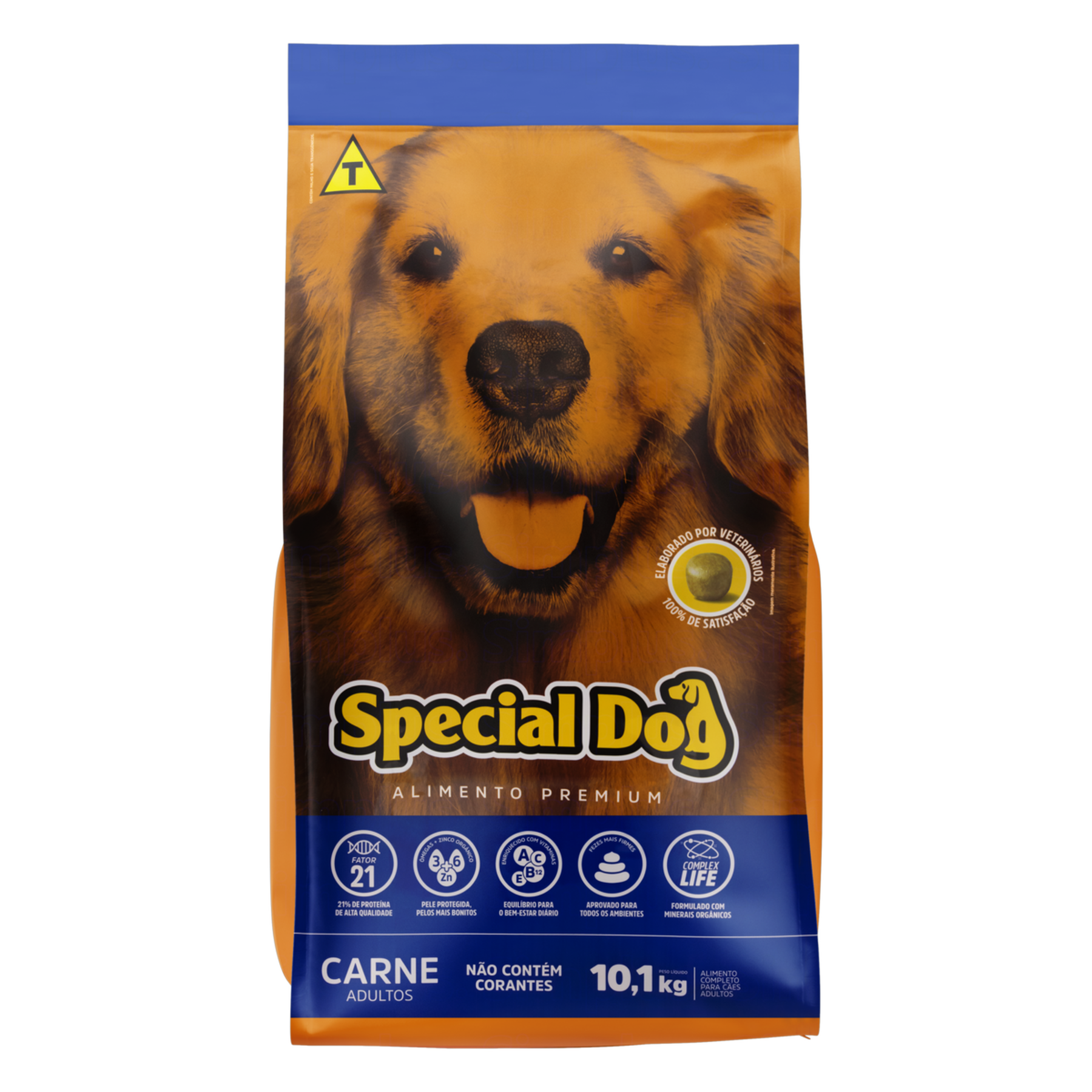 Alimento para Cães Adultos Carne Special Dog Premium Pacote 10,1kg