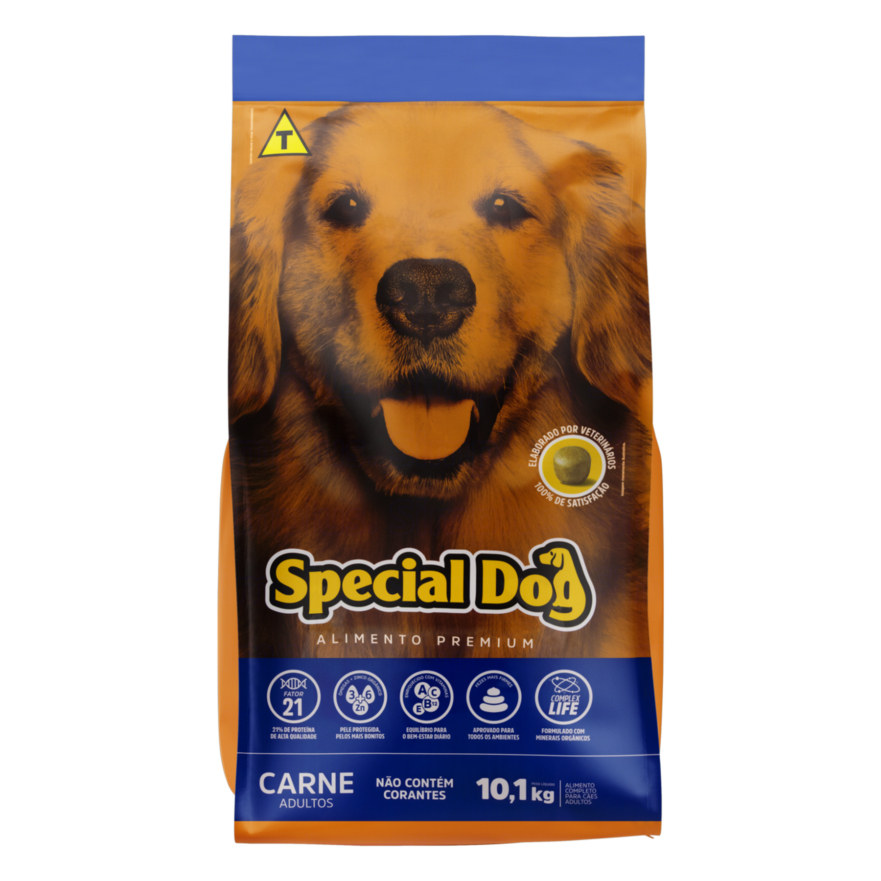 Alimento para Cães Adultos Carne Special Dog Premium Pacote 10,1kg