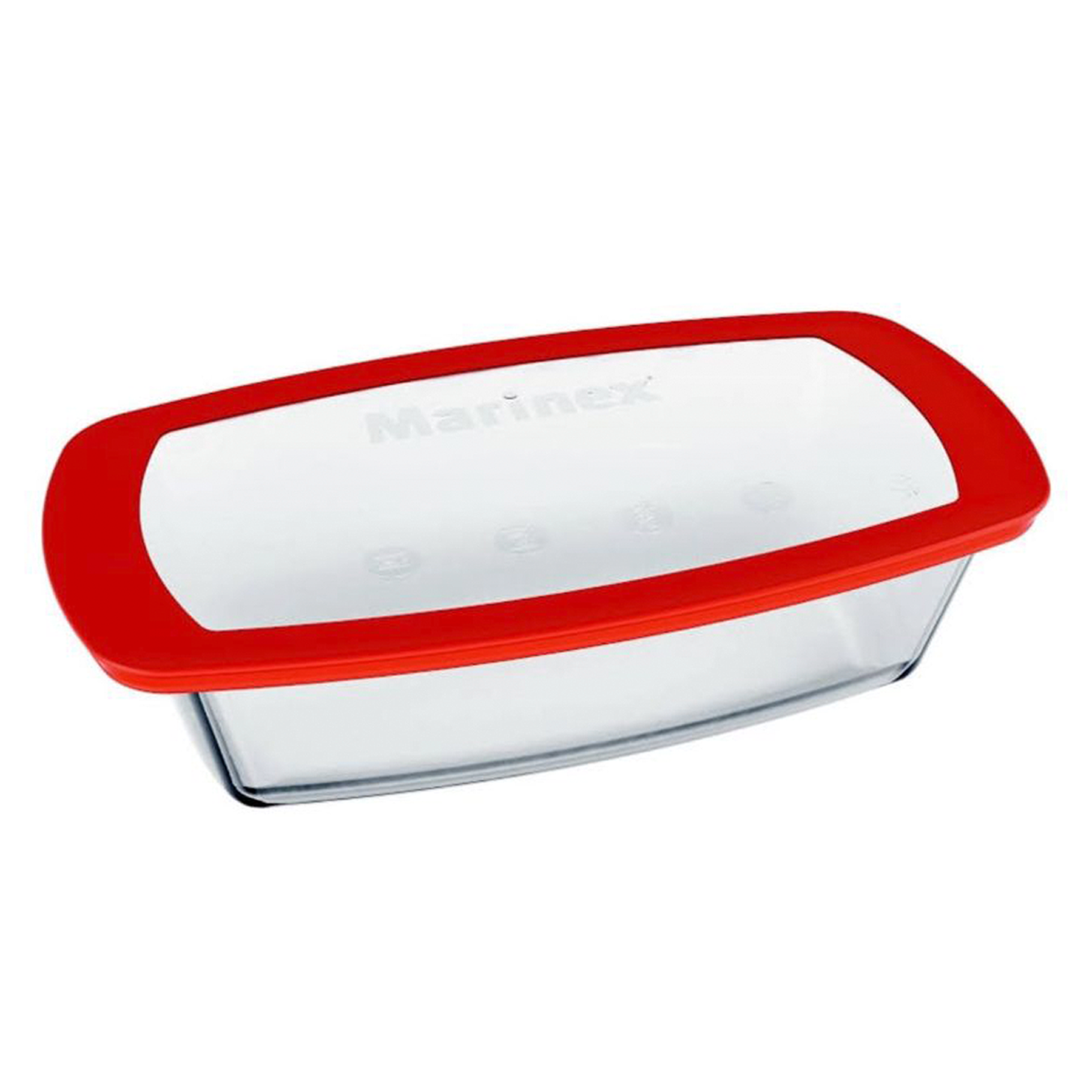 Forma para Bolo Retangular com Tampa Marinex 1,5l