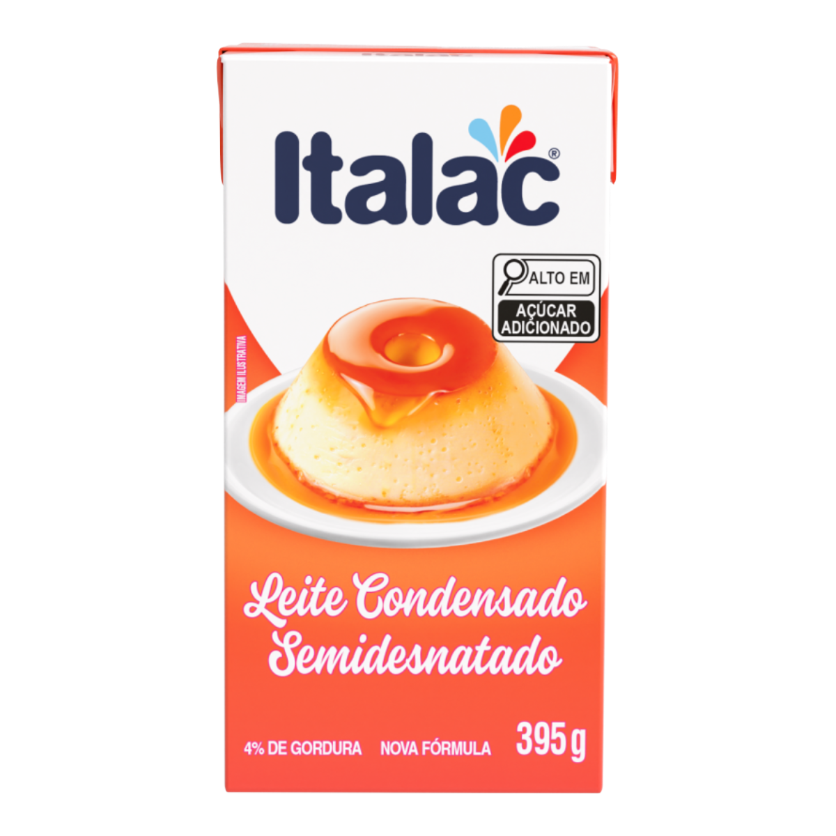 Leite Condensado Semidesnatado Italac 395g