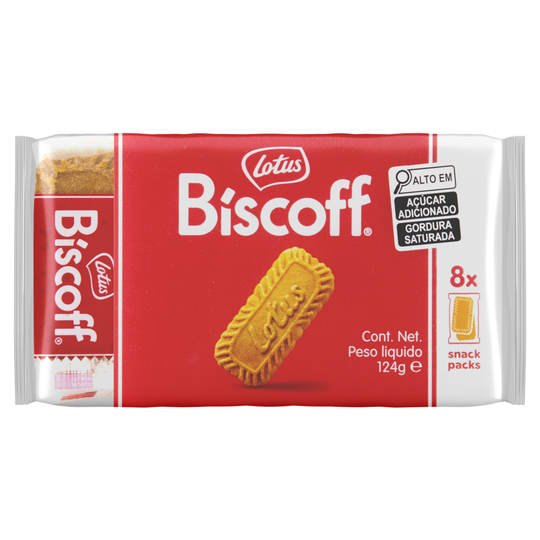 Biscoito Biscoff Lotus Pacote 124g