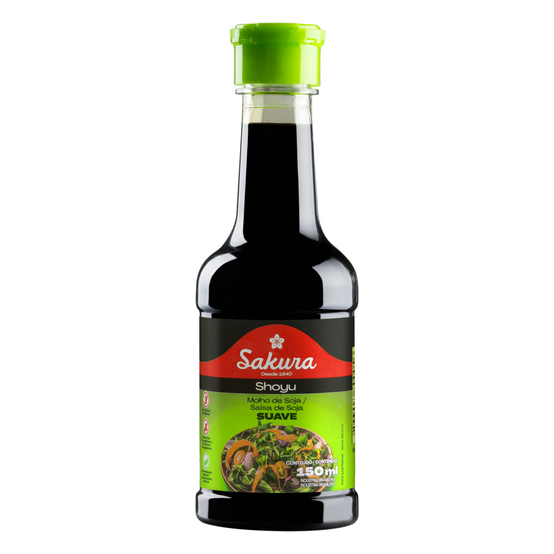Molho Shoyu Suave Sakura Frasco 150ml
