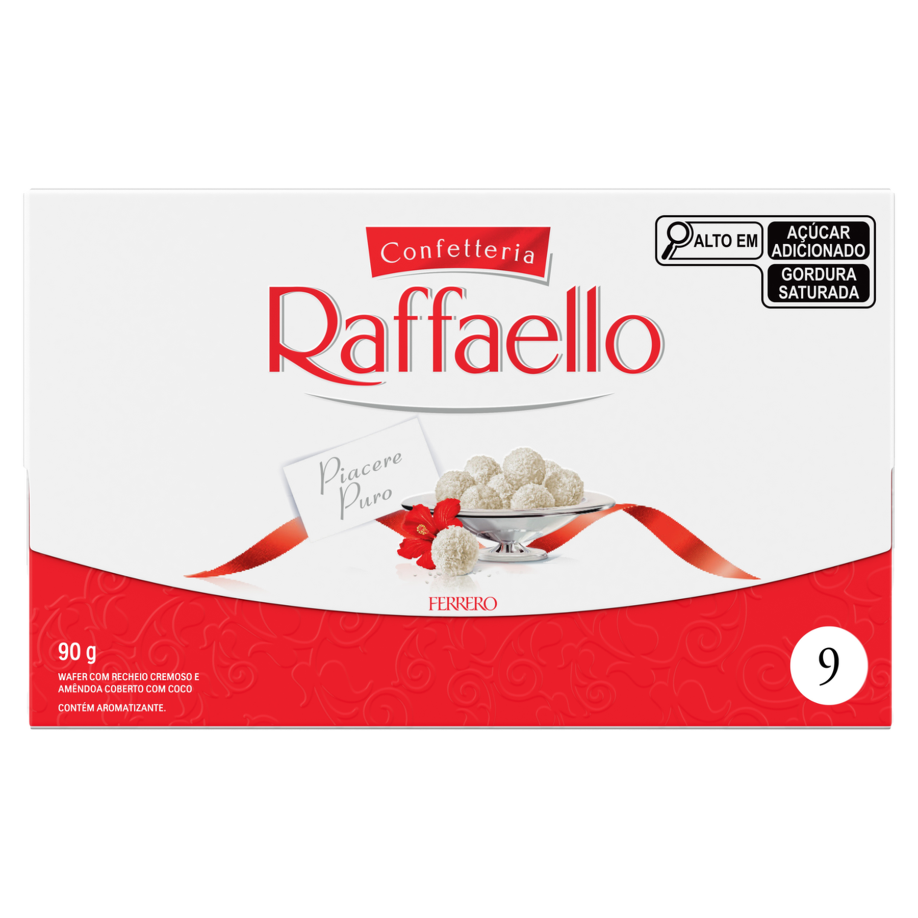 Bombom Raffaello Ferrero Caixa C/9 Unidades