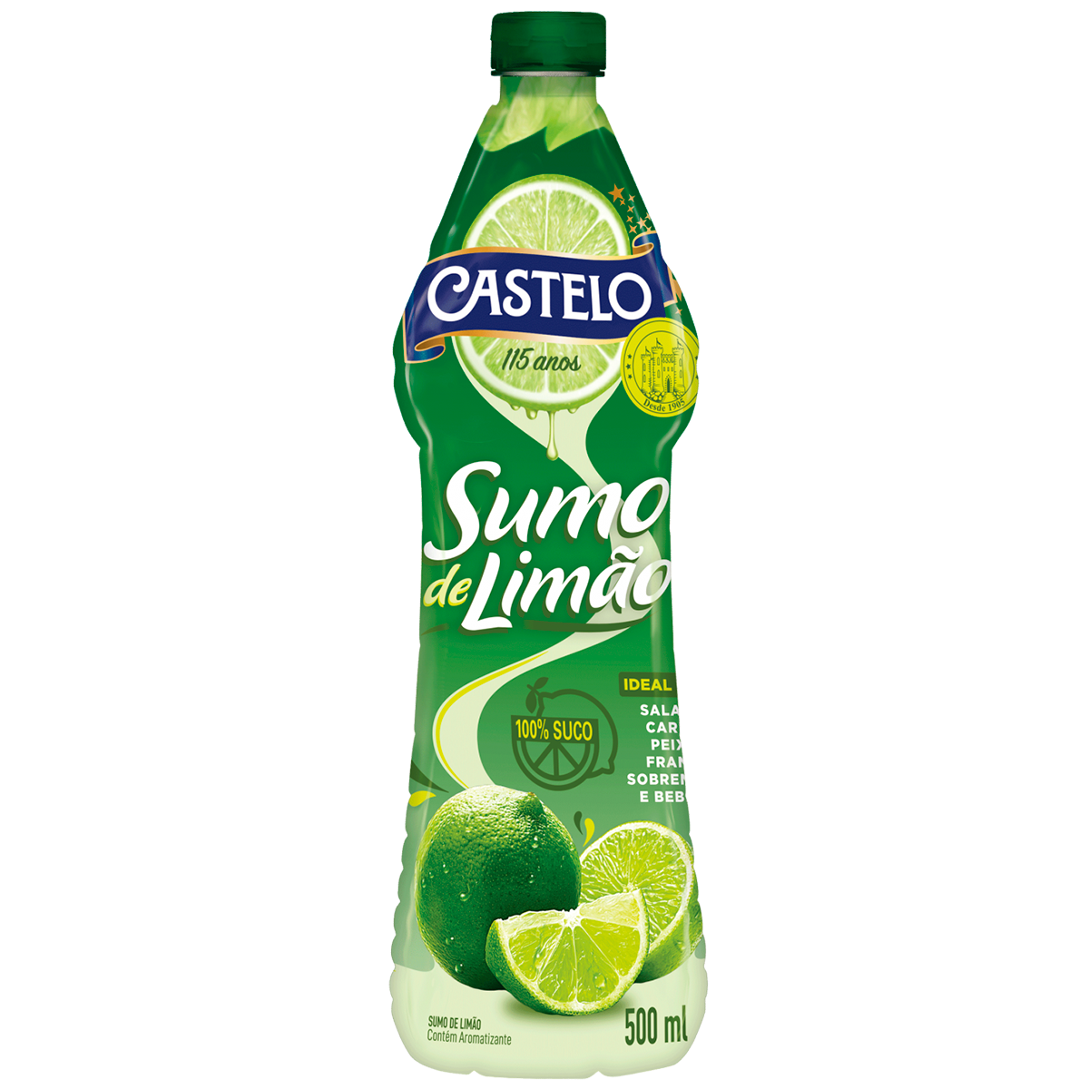 Sumo De Lim&atilde;o Castelo 500ml