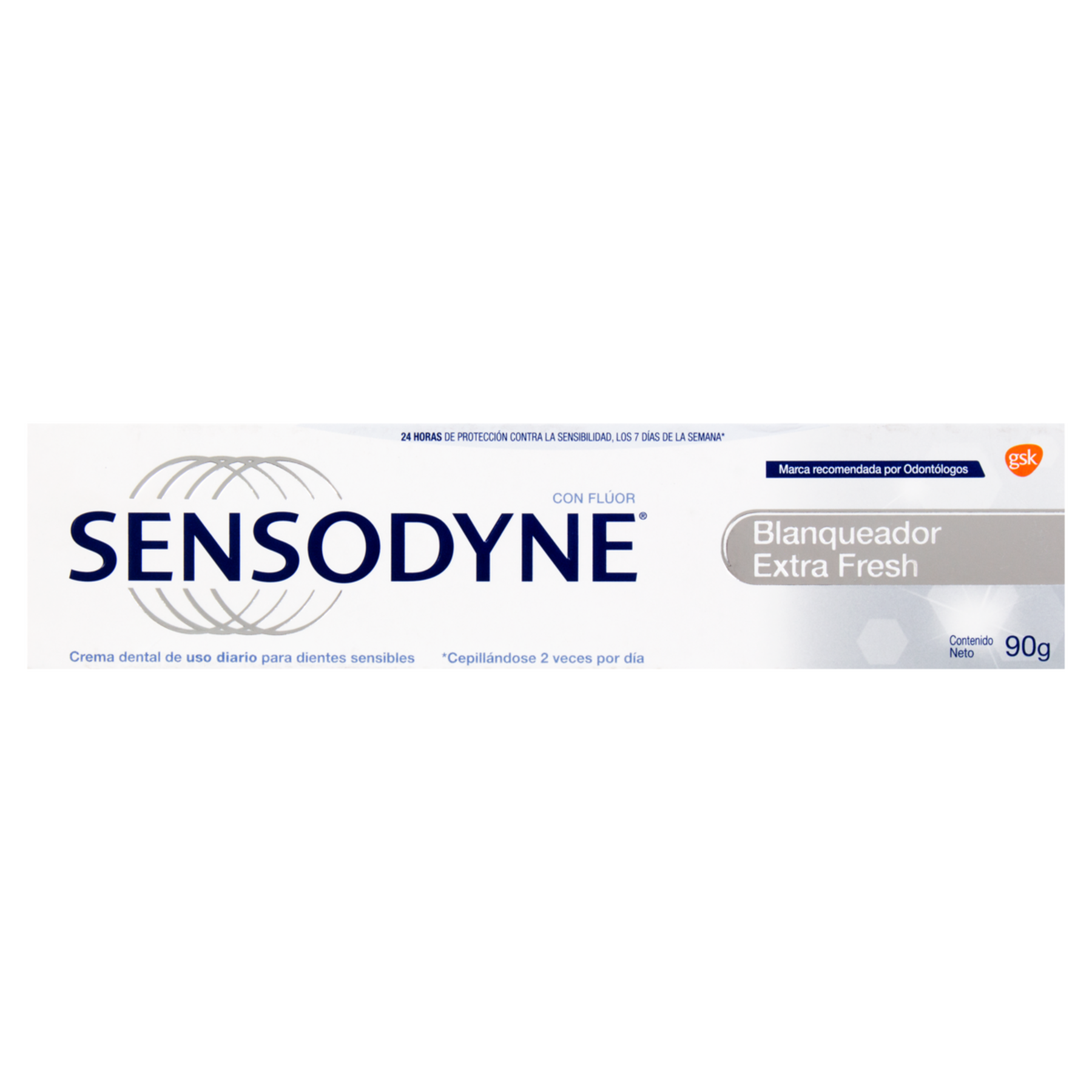 Creme Dental Branqueador Extra Fresh Sensodyne 90g