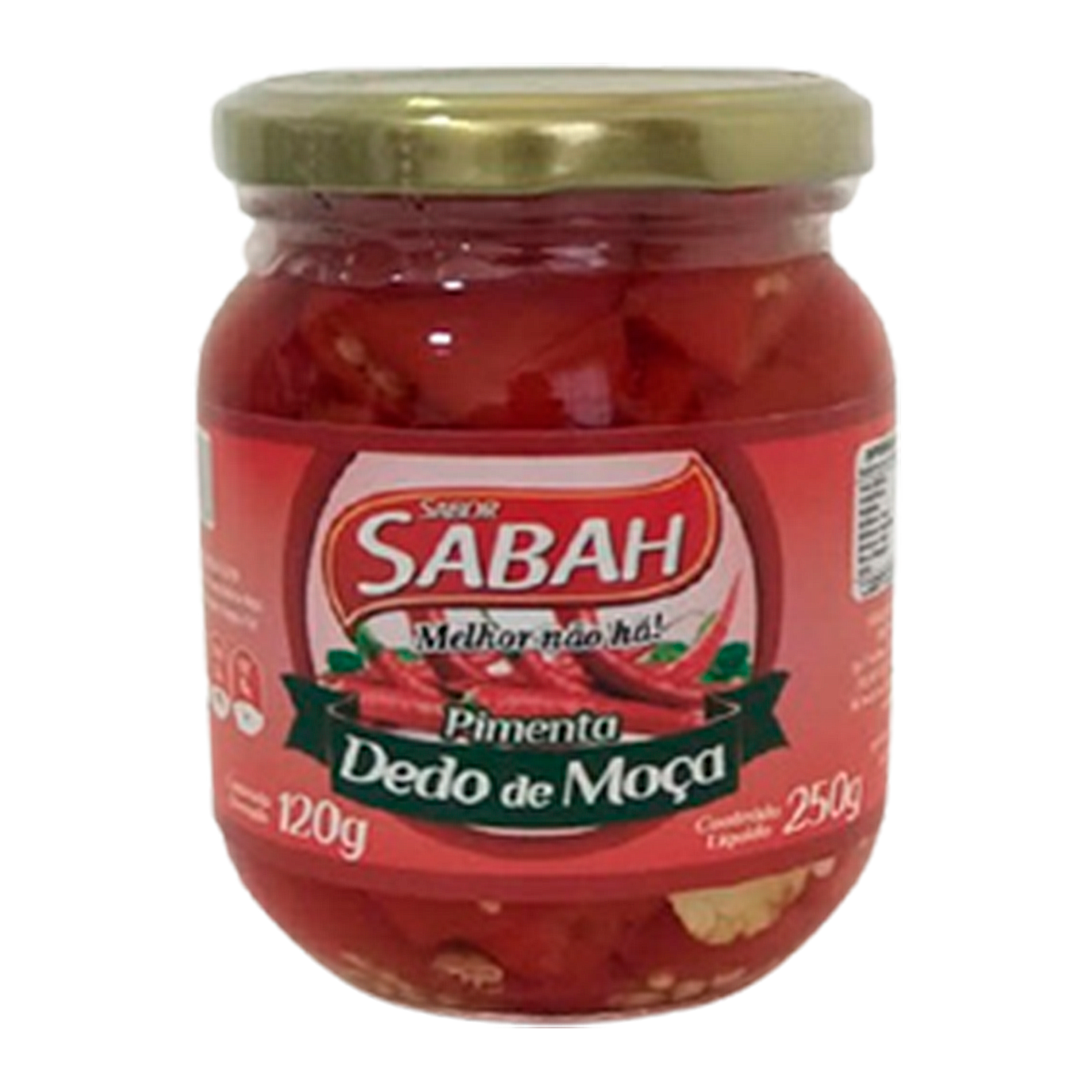 Pimenta Dedo de Moça Sabor Sabah Vidro 250g