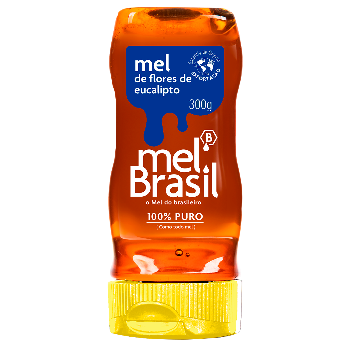 Mel Flores de Eucalipto Mel Brasil Bisnaga 300g