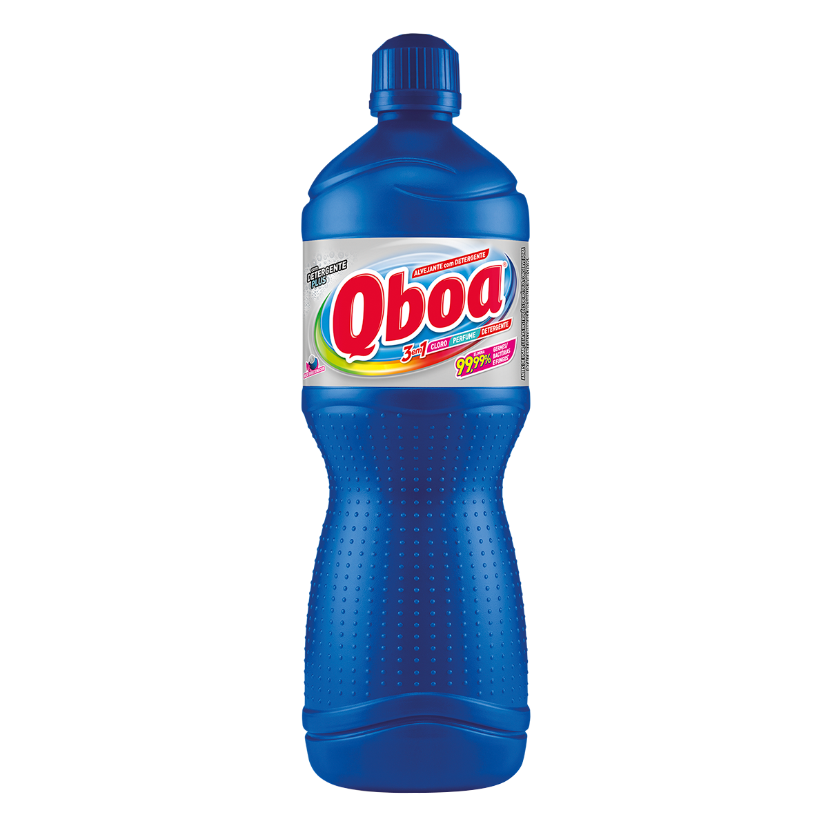 Alvejante 3 em 1 com Cloro Qboa Plus Frasco 1l&nbsp;