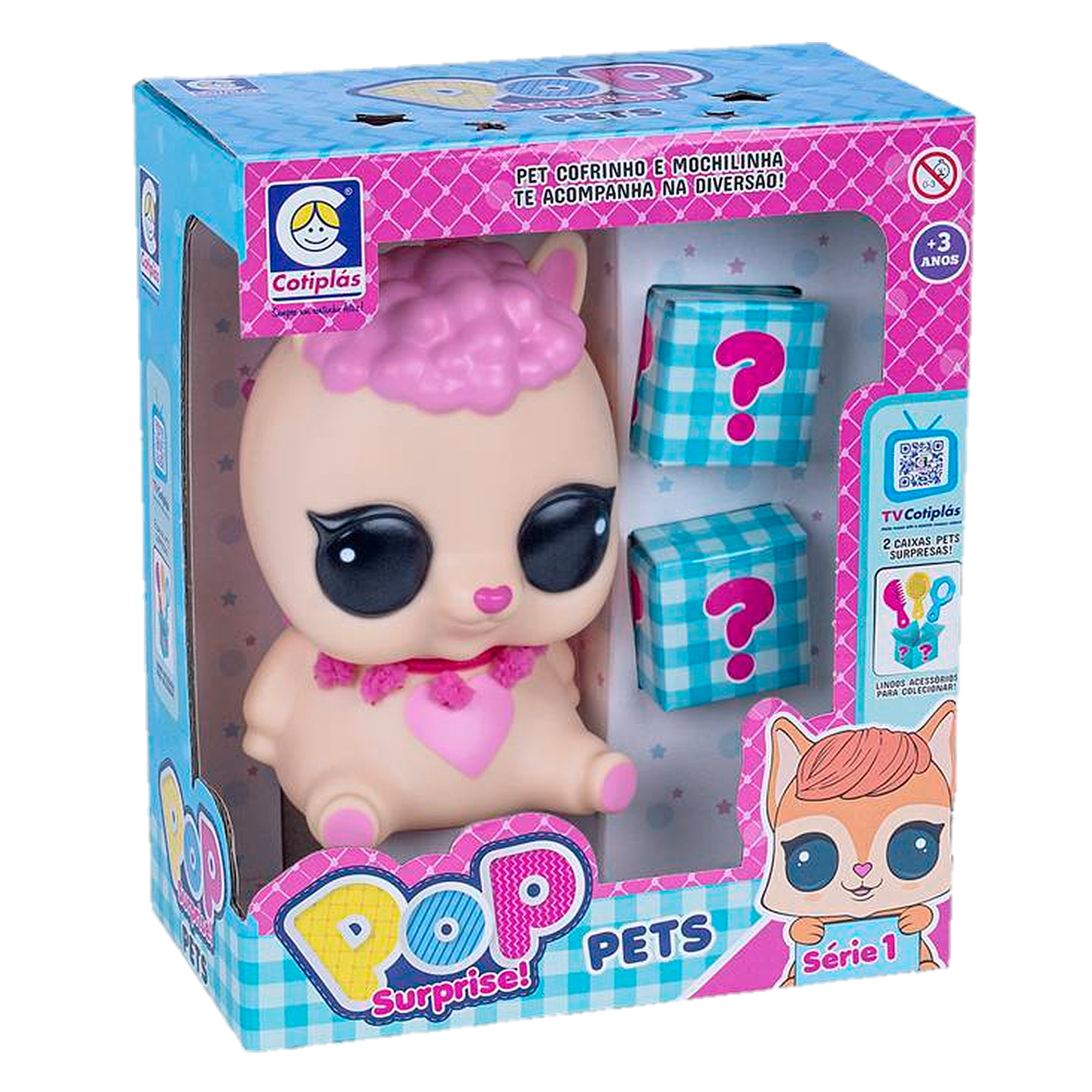 Brinquedo Lhama Pets Pop Surprise!