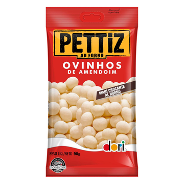 Ovinhos de Amendoim Pettiz ao Forno Dori Pacote 90g