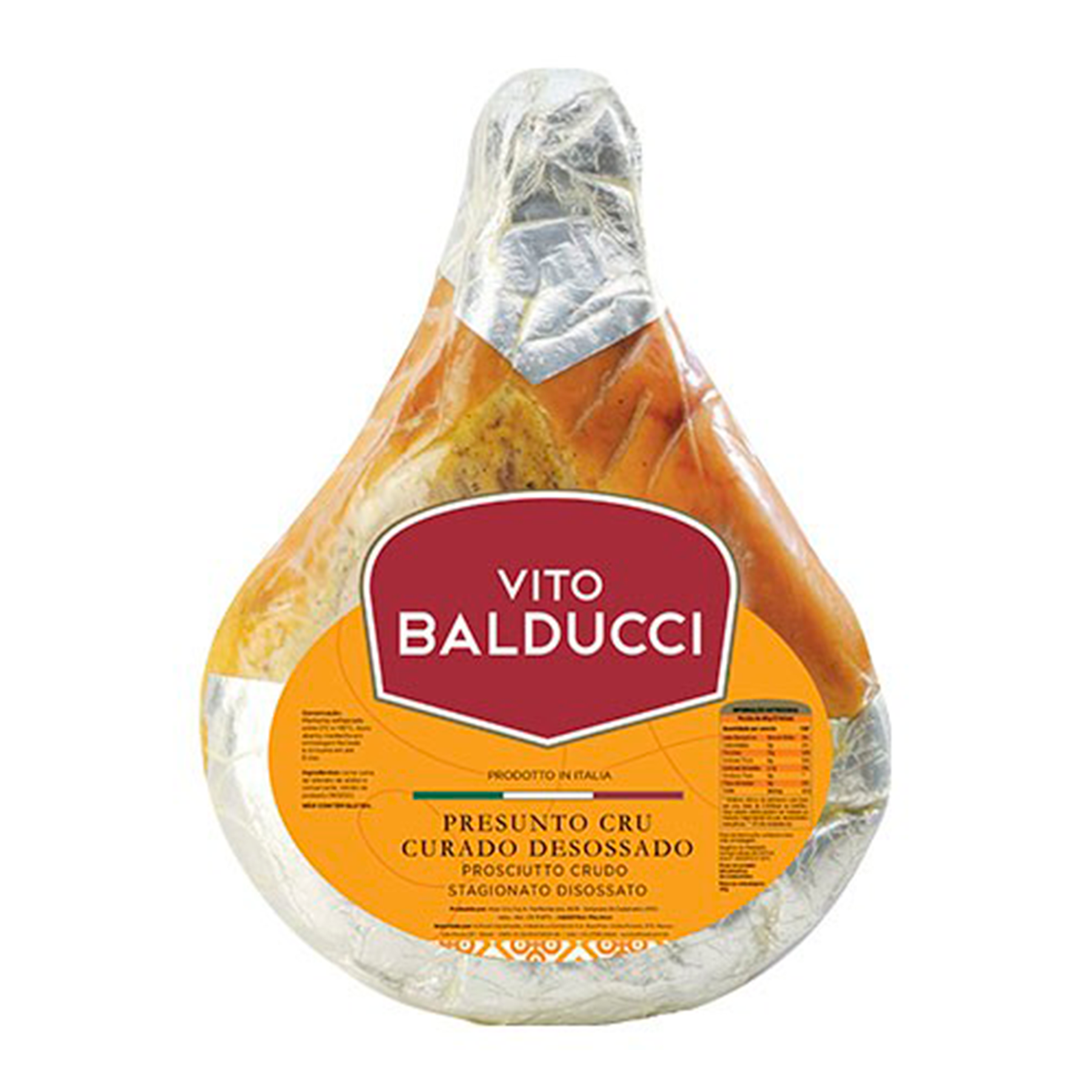 Presunto Cru Curado Desossado Vito Balducci aprox. 120g
