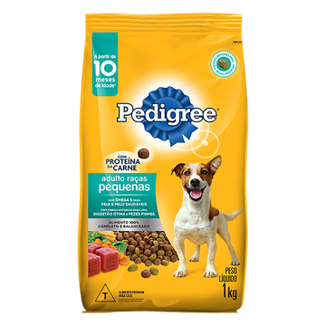 Alimento para Cães Adultos Raças Pequenas Pedigree Vital Pro Pacote 1kg