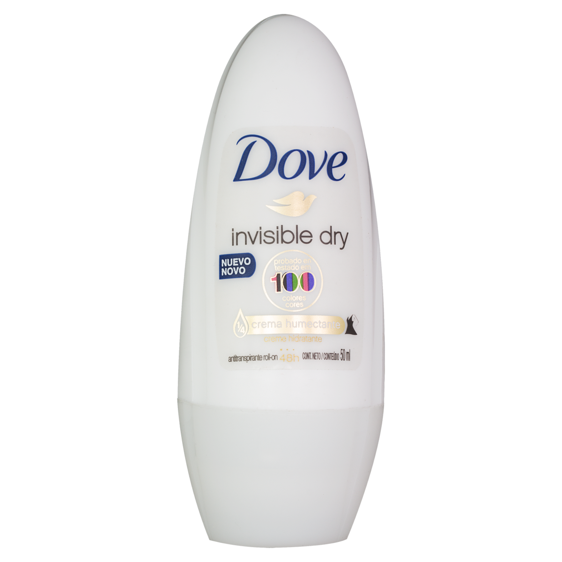 Antitranspirante Roll-On Invisible Dry Dove 50ml