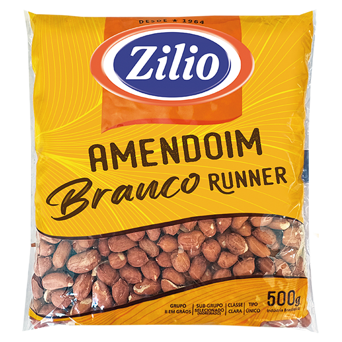 Amendoim Branco (Runner) Zilio 500g