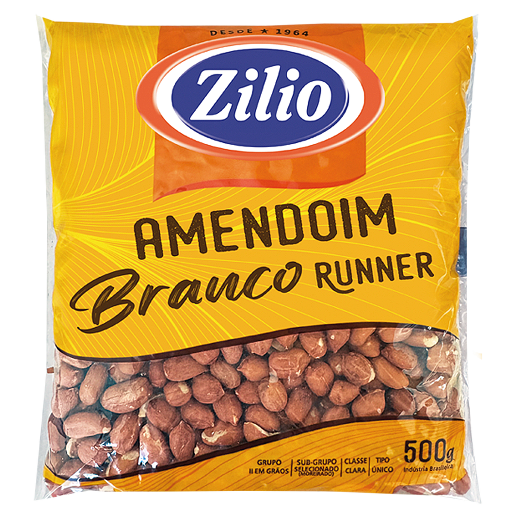 Amendoim Branco (Runner) Zilio 500g
